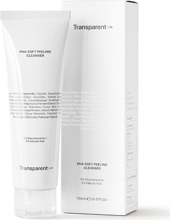 Actual product image Transparent Lab PHA Soft Peeling Cleanser (Exfoliation, 150 ml)