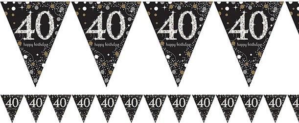 Immagine prodotto Amscan Garland 40 anni "Buon compleanno