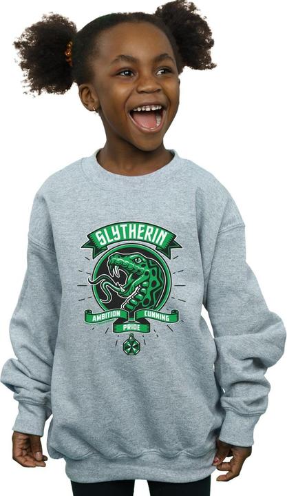 Image du produit - Sweat SLYTHERIN TOON CREST - Fille (128)