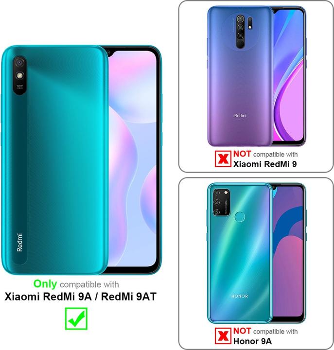 Produktbild Cadorabo Vollbild Displayschutzglas (1 Stück, Xiaomi Redmi 9A, Xiaomi Redmi 9AT)