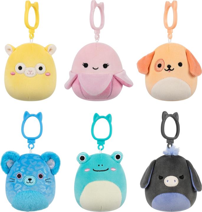 Image du produit Squishmallows - 9 cm - Clip On - Sarge Jaguar (9 cm)