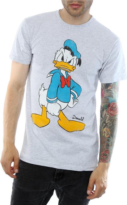 Actual product image Disney Mens Donald Duck Angry T-Shirt (XXL)
