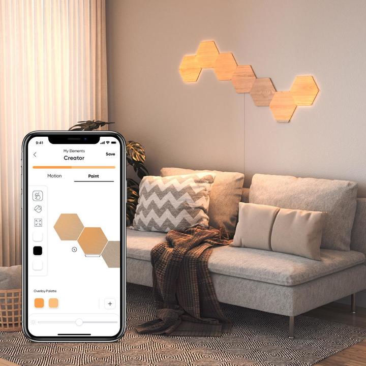 Actual product image Nanoleaf Wood (22 lm)