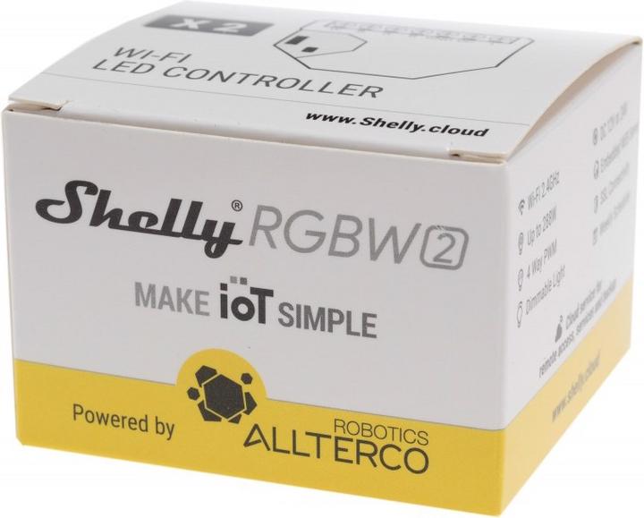 Actual product image Shelly WLAN RGBW Controller RGBW2 Set of 2