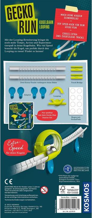 Actual product image Kosmos Gecko Run, Looping
