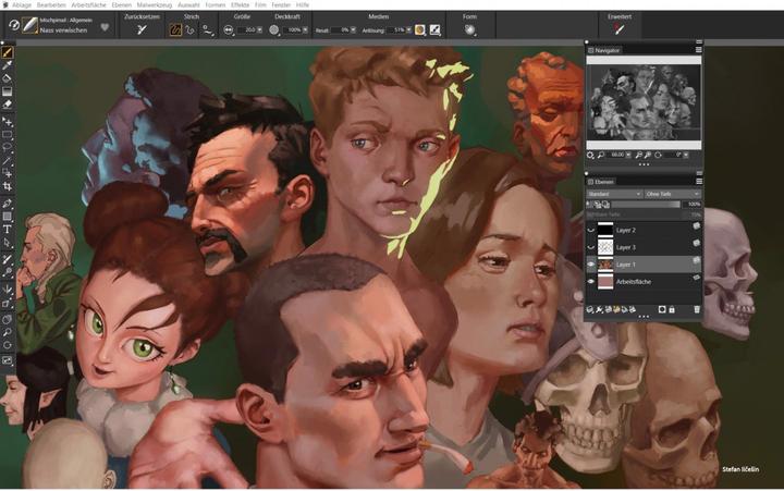 Actual product image Corel Painter 2022 Full Version, Box (1 User, unlimited)