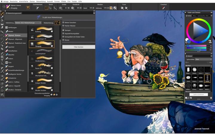 Actual product image Corel Painter 2022 Full Version, Box (1 User, unlimited)