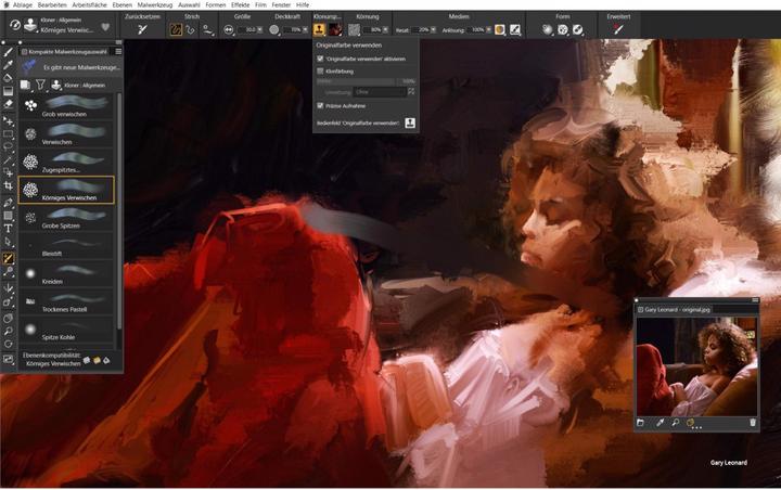 Actual product image Corel Painter 2022 Full Version, Box (1 User, unlimited)