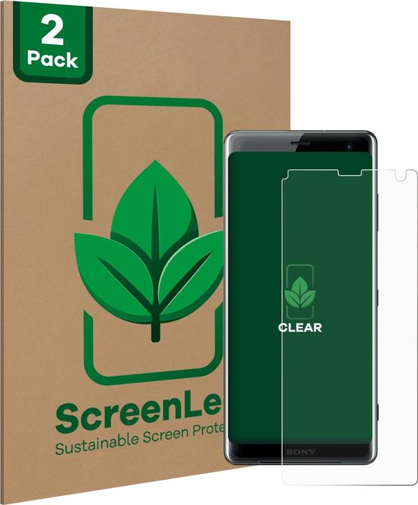 Immagine prodotto ScreenLeaf Pellicola protettiva sostenibile Pellicola protettiva dello schermo chiara trasparente (2 Pezzo/i, Sony Xperia XZ3)