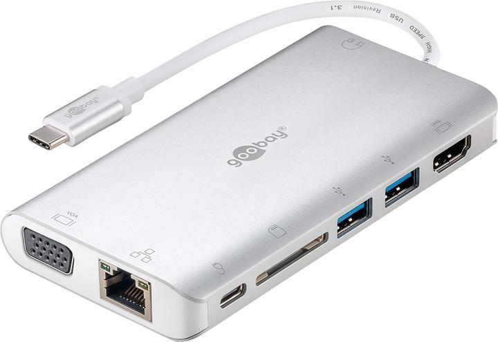 Actual product image Goobay Premium 49850 (USB-C, 8 Ports)