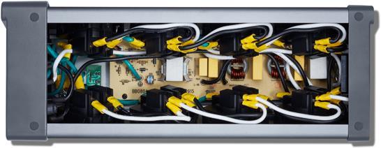 Actual product image Oehlbach XXL Powersocket 908 - 8-fold HighEnd Schuko power strip in metal housing (8 x, CEE 7/3, 1.50 m)