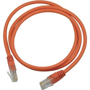 Actual product image Deltaco UTP Cat5e - 0.5 m - RJ-45 - RJ-45 - Orange (U/UTP, CAT5e, 0.50 m)