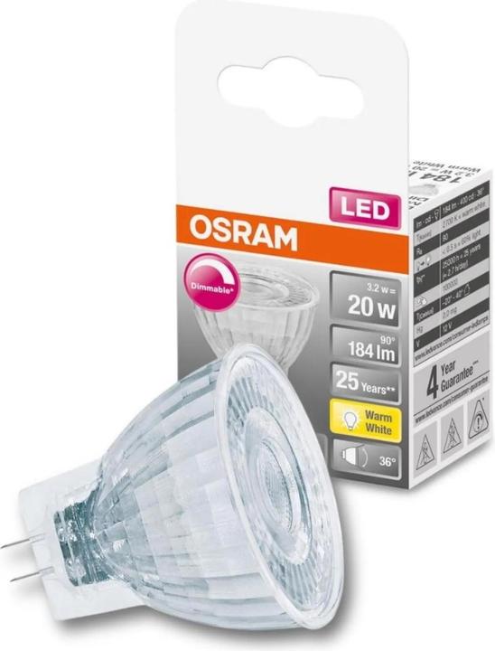 Immagine prodotto Osram Superstar Mr11 (GU4, 3.20 W, 184 lm, 1 x, G)