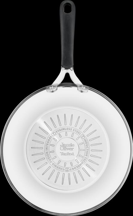 Produktbild Tefal Jamie Oliver Kitchen Essentials Wokpfanne (28 cm, Wok Pfanne, Edelstahl)