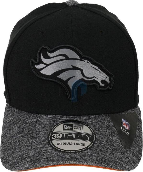 Image du produit New Era NFL - Denver Broncos - Grey Collection 39Thirty Cap Noir SM (54, 55, 56, 57)