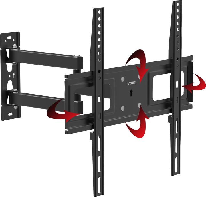 Produktbild VCM TV VESA Wandhalterung B-SN400 neigbar ausziehbar (Wand, 55", 25 kg)