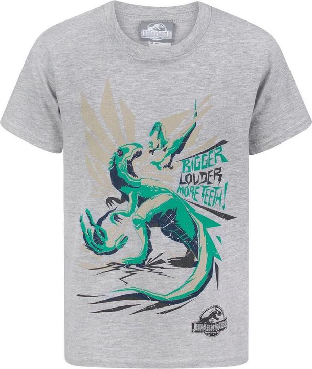 Jurassic World offizielles Jungen Bigger Teeth TShirt