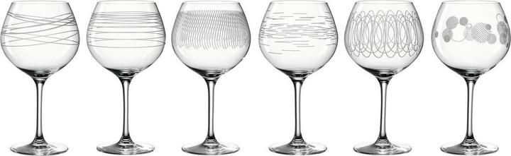 Actual product image Leonardo Casella (63 cl, 6 Glasses, Red wine glasses, White wine glasses)
