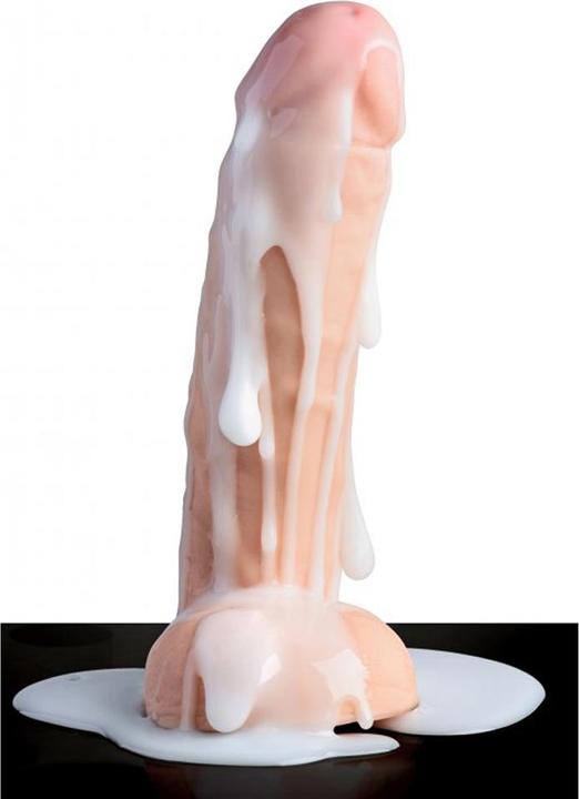 Actual product image XR Brands Dual Density Squirting Dildo