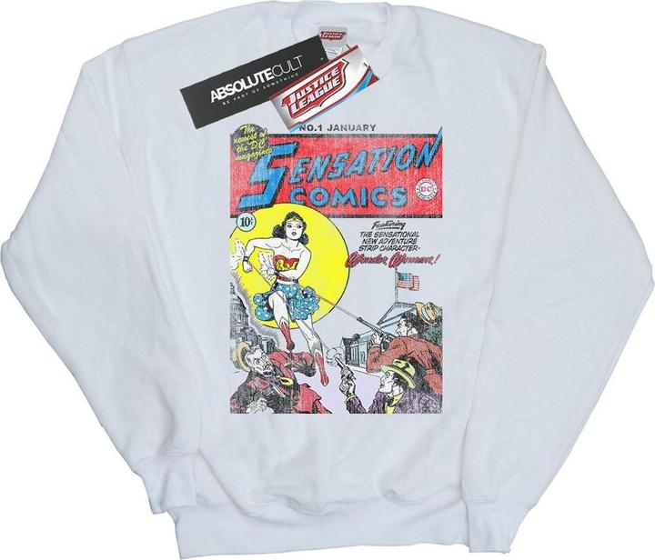 Image du produit - Sweat WONDER WOMAN SENSATION COMICS ISSUE COVER - Femme (M)