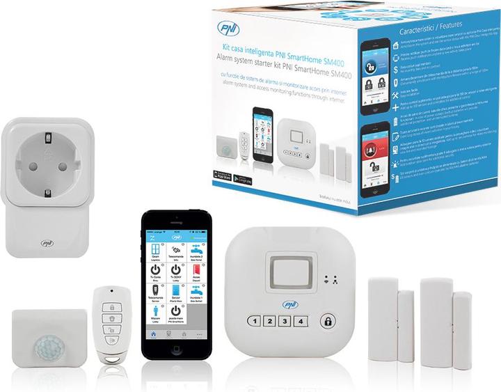 Produktbild PNI SmartHome SM400 Smart-Home-Paket + SmartHome SM440 Smart-Steckdose