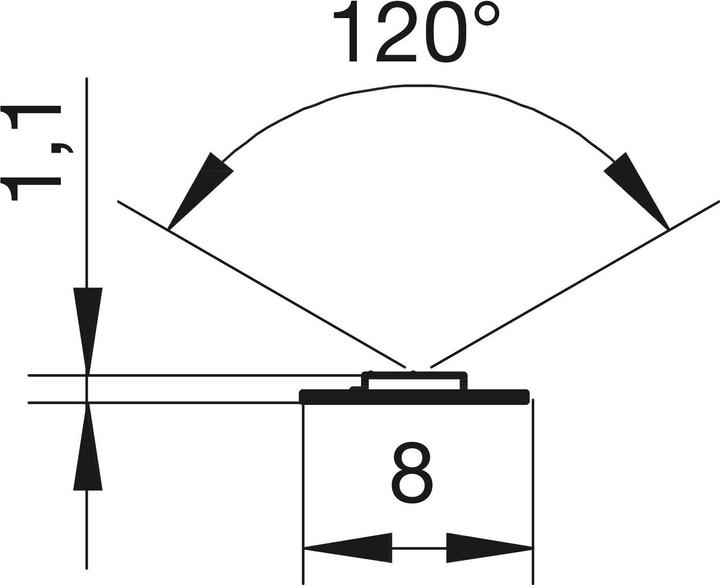 Actual product image Bilton LED strip Led strip roll 5 metres IP66, 3000K warm white 5.8W (Warm white, 500 cm)