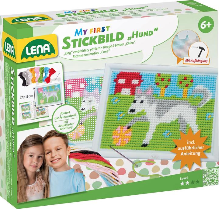 Image du produit Lena Image à broder Chien