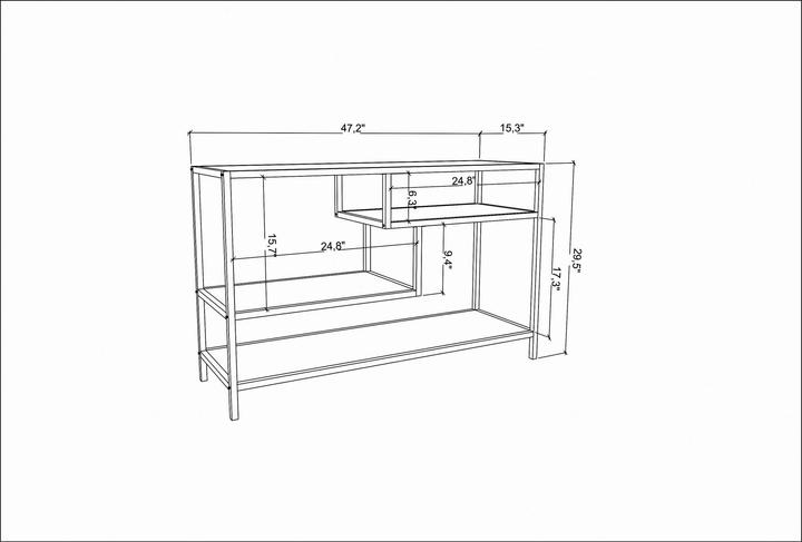 Image du produit Kalune Design Kendra (120 x 39 x 75 cm)