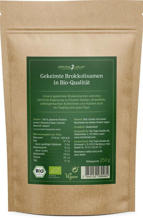 Produktbild Effective Nature Gekeimte Brokkolisamen