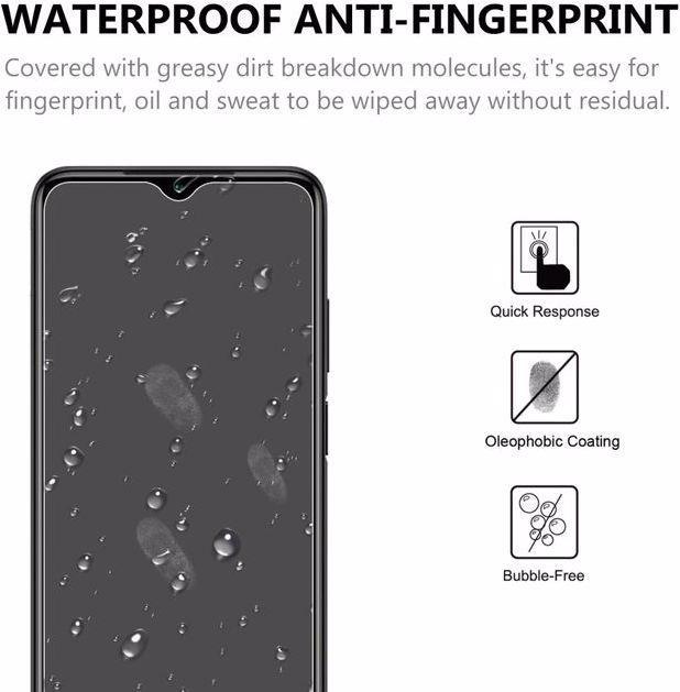 Actual product image MU Budget Protective glass screen protector (1 Piece, Xiaomi Redmi 9T)
