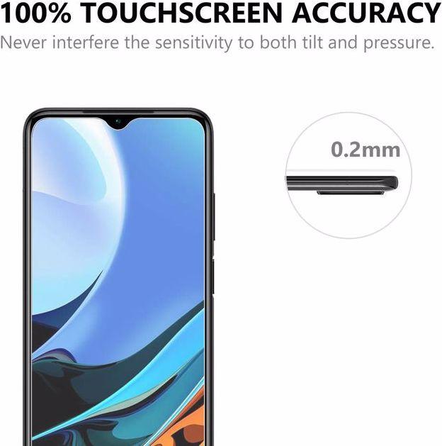 Actual product image MU Budget Protective glass screen protector (1 Piece, Xiaomi Redmi 9T)