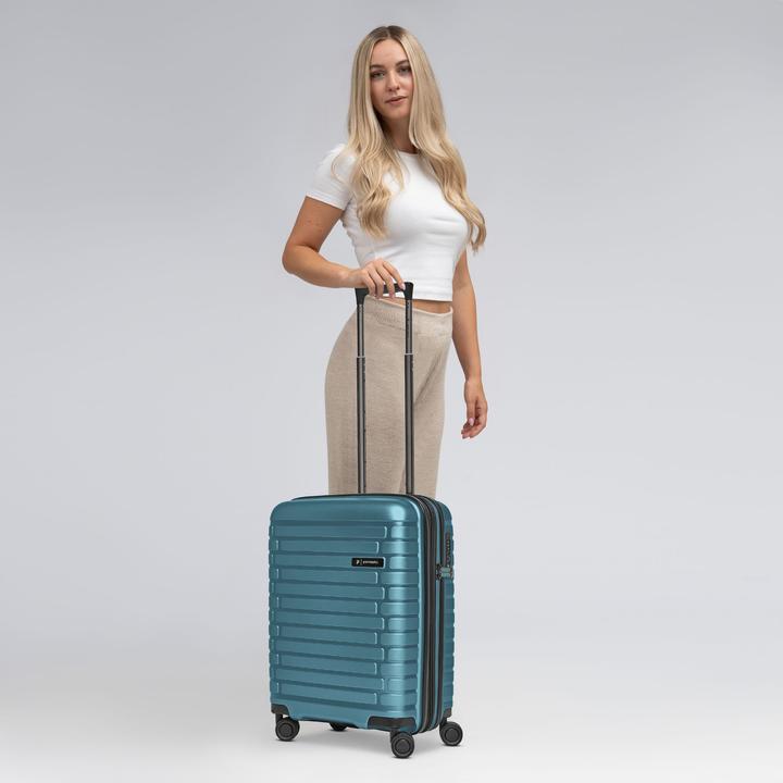 Image du produit Pactastic Collection 04 THE CABIN + 4 roues trolley cabine S 55 cm avec soufflet extensible (40 l, Bagage à main (jusqu'à 50l))
