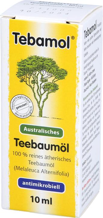 Produktbild Tebamol TEEBAUMOEL, 10 ml Öl (Körperöl, 10 ml)