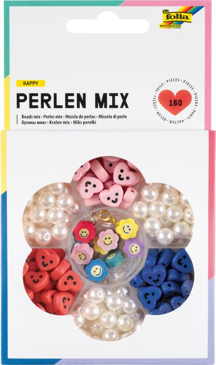 Image du produit Folia Perles Mix Smiley