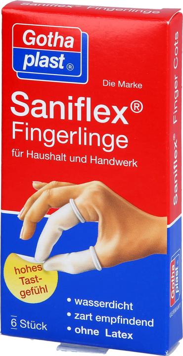Produktbild Gothaplast Saniflex Fingerlinge wasserdicht, 6 St. Fingerlinge