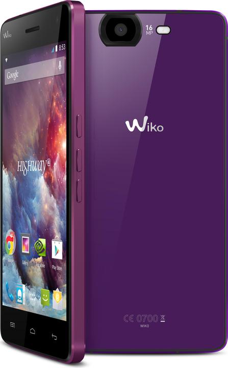 Produktbild Wiko Highway 4G (16 GB, Violett, 5", 16 Mpx, 4G)