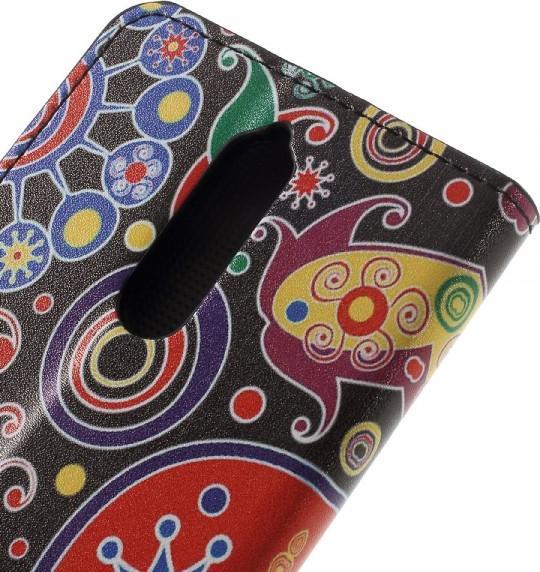 Actual product image Leather cover with pattern
