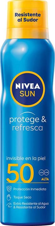 NIVEA SUN PROTEGE&REFRESCA spray SPF50 200 ml (Sun spray, SPF 50, 200 ml)