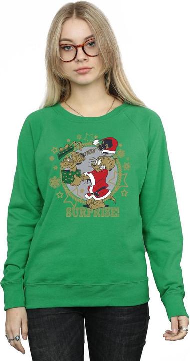 Immagine prodotto Tom & Jerry Christmas Surprise Felpa Donna (XXL)