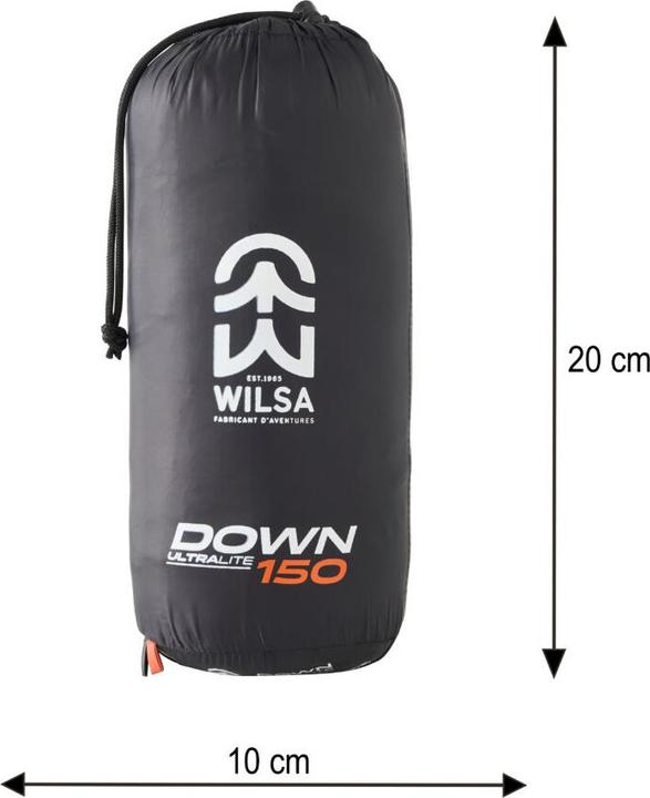 Image du produit Wilsa Sac de couchage "Ultralite Down 150". (210 cm)