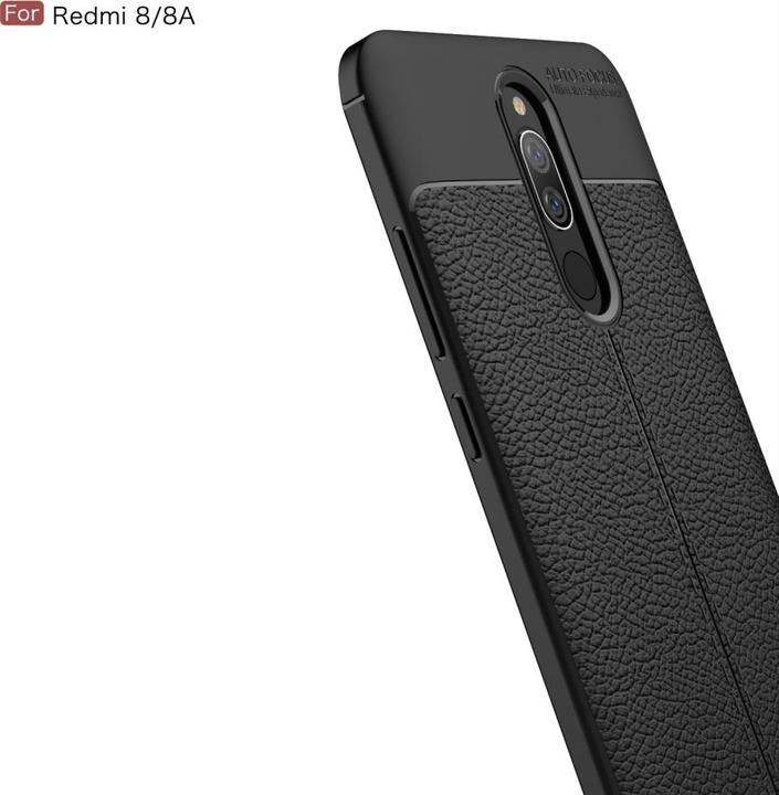 Produktbild Screenguard Xiaomi Redmi 8 Hülle Leather Design TPU Cover (Xiaomi Redmi 8)