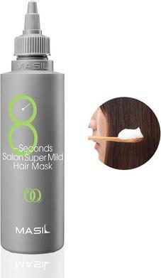 Masil Bouncy Hair Mask Moist Shiny 8 Seconds Super Mild Hair Mask 3.38floz (100 ml)