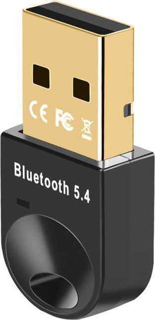Actual product image Wozinsky Mini Bluetooth 5.4 Adapter WUSB54YS USB-A Receiver Transmitter for Computer - Black (Transmitter & Receiver)