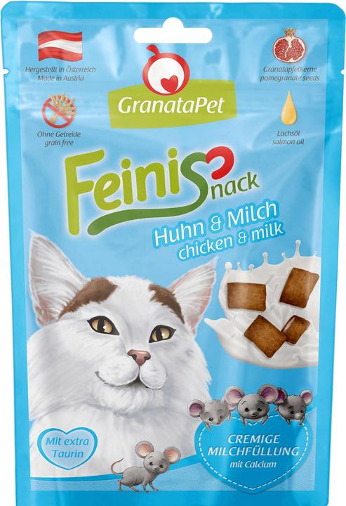 Immagine prodotto Granatapet FeiniSnacks Pollo e Latte 50 g (Adulto, 1 pz., 50 g)