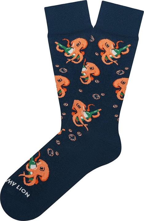 Actual product image Jimmy Lion football socks bubbly octopus (36, 40)