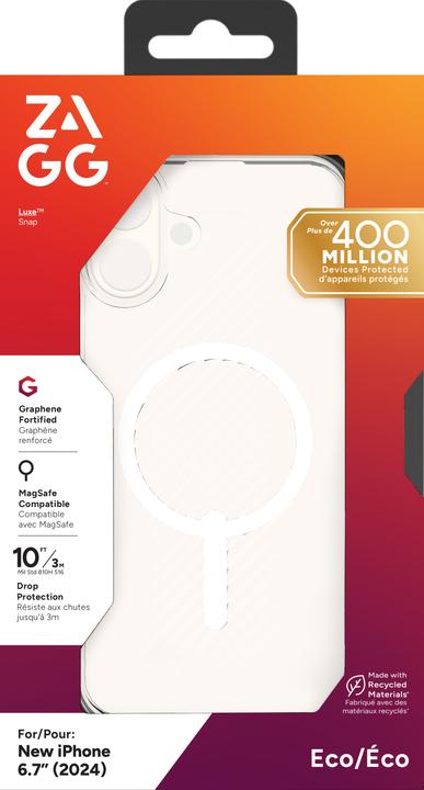 Immagine prodotto Zagg Luxe Snap (Apple iPhone 16)