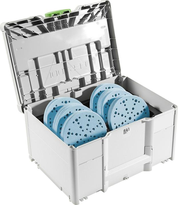 Produktbild Festool Schleifmittel-Systainer³ SYS-STF D150 GR-Set (P80, P180, P220, P60, P120, P150)