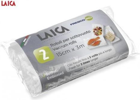 Produktbild Laica 2 ROLLS VACUUM CONSERVATION 15X300CM VT3514 (2 x)