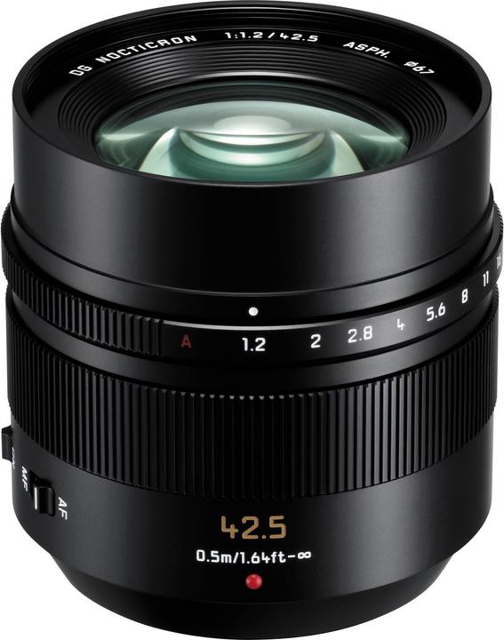 Actual product image Panasonic 42.5mm f/1.2 Leica DG Nocticron ASPH Power O.I.S. (Micro Four Thirds, Micro Four Thirds)