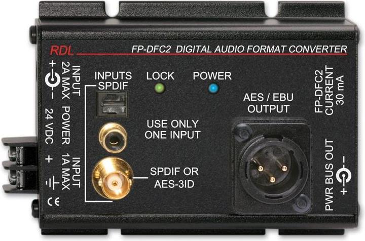 Actual product image FP-DFC2 Digital Converter - SPDIF to AES/EBU (24/192)